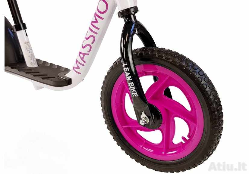 Vaikiškas balansinis dviratukas Massimo Rožinis