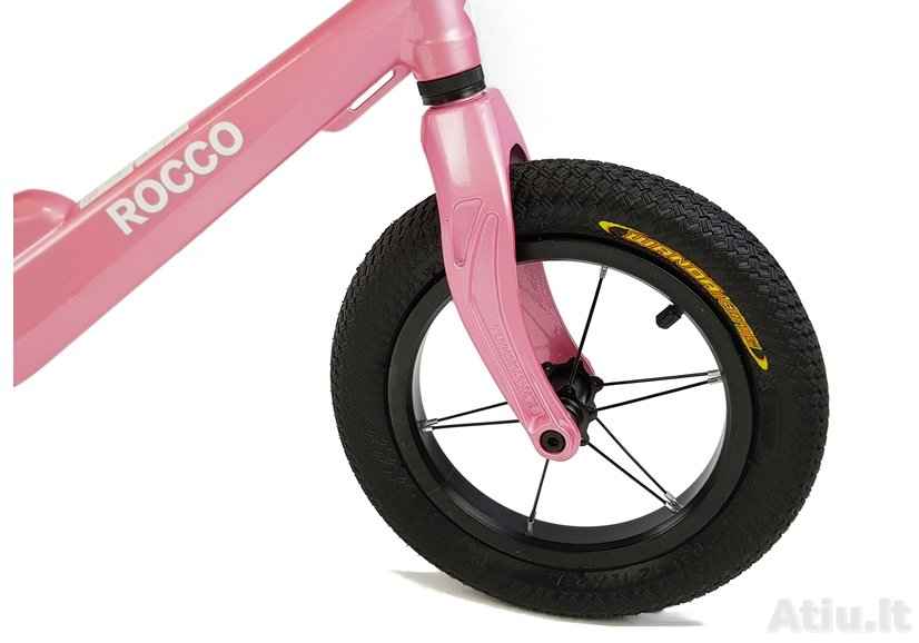 Vaikiškas balansinis dviratukas Rocco Rožinis