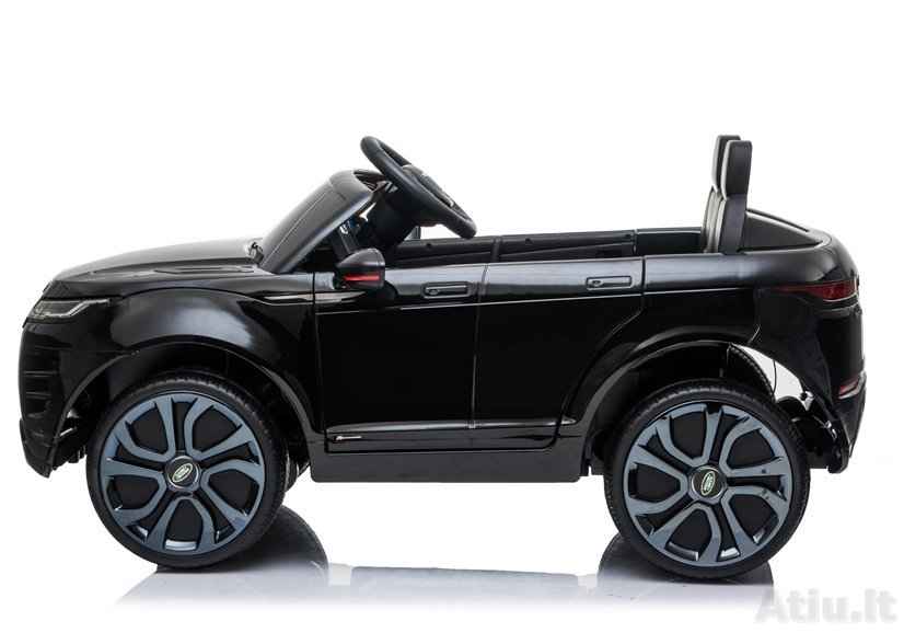 Vaikiškas elektromobilis Range Rover Evoque Juodas