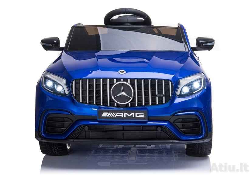 Vaikiškas elektromobilis Mercedes QLS-5688 4x4 Mėlynas-dažytas
