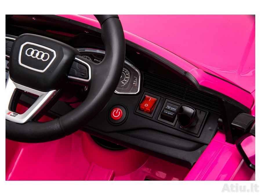Vaikiškas elektromobilis Audi RS Q8 Rožinis