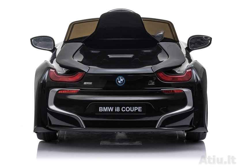 Vaikiškas elektromobilis BMW i8 Coupe Juodas