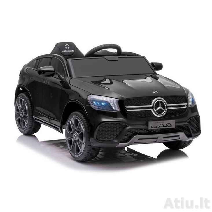 Vaikiškas elektromobilis Mercedes GLC Coupe Juodas-dažytas