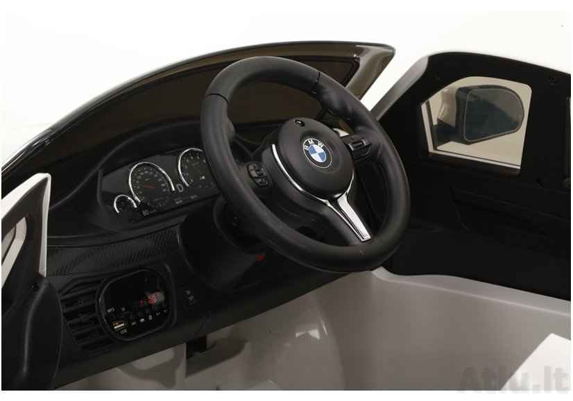 Vaikiškas elektromobilis BMW X6M Juodas