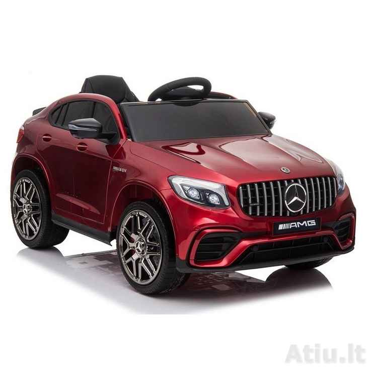 Vaikiškas elektromobilis Mercedes QLS-5688 4x4 Raudonas - dažytas