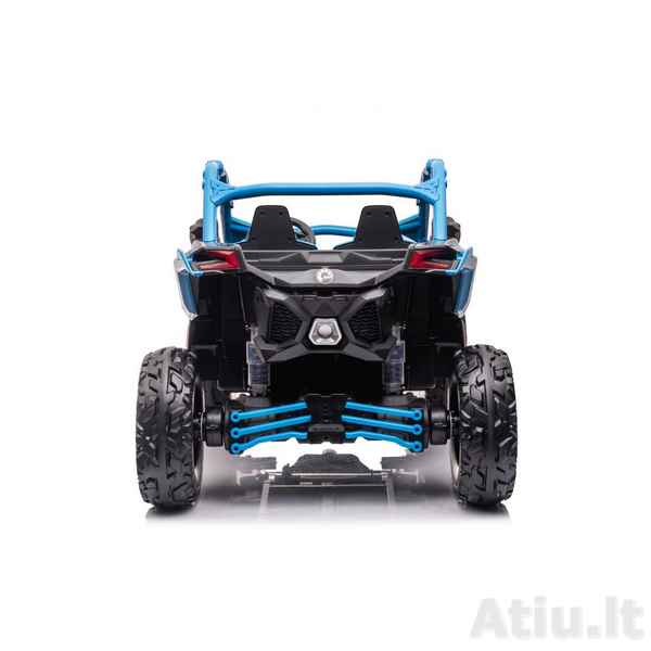 Dvivietis vaikiškas elektromobilis Buggy DK-CA001 24V, Mėlynas